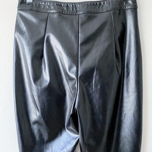 Vegan Black Leather Pants | Faux Leather Pants | PRINCESS POLLY | Rocker Pants 8 - Picture 8 of 9